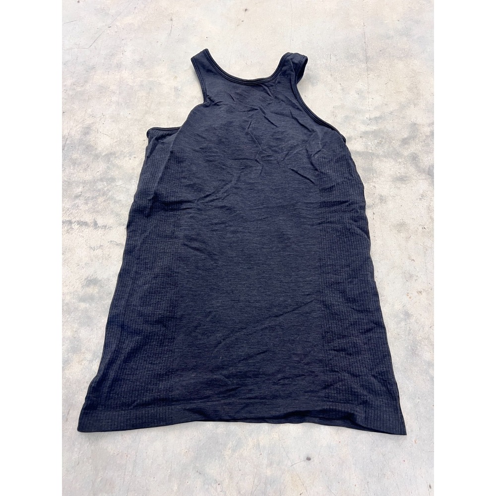 Lululemon Tank Top Size 4 Women's Black Mesh Racerback Activewear Yoga Workout